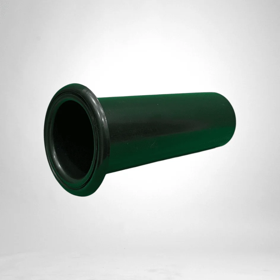 2 inch bass reflex speaker port tube 6 inch length with flared front for subwoofer enclosure