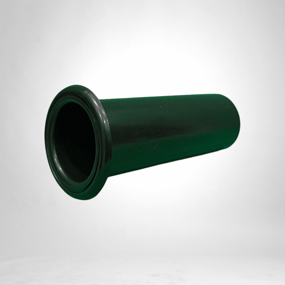 2 inch bass reflex speaker port tube 6 inch length with flared front for subwoofer enclosure