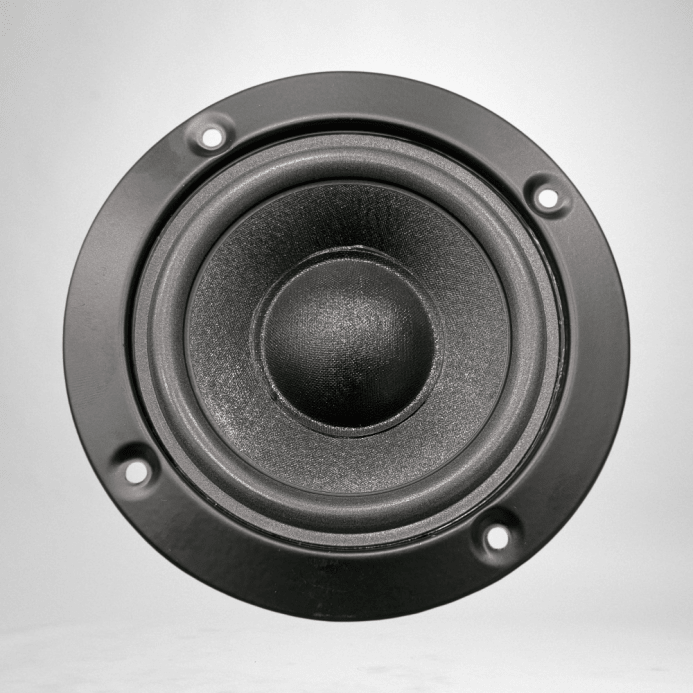 ZIPP 4 inch midrange speaker 70w |10ZSM2 top view with paper cone and foam surround